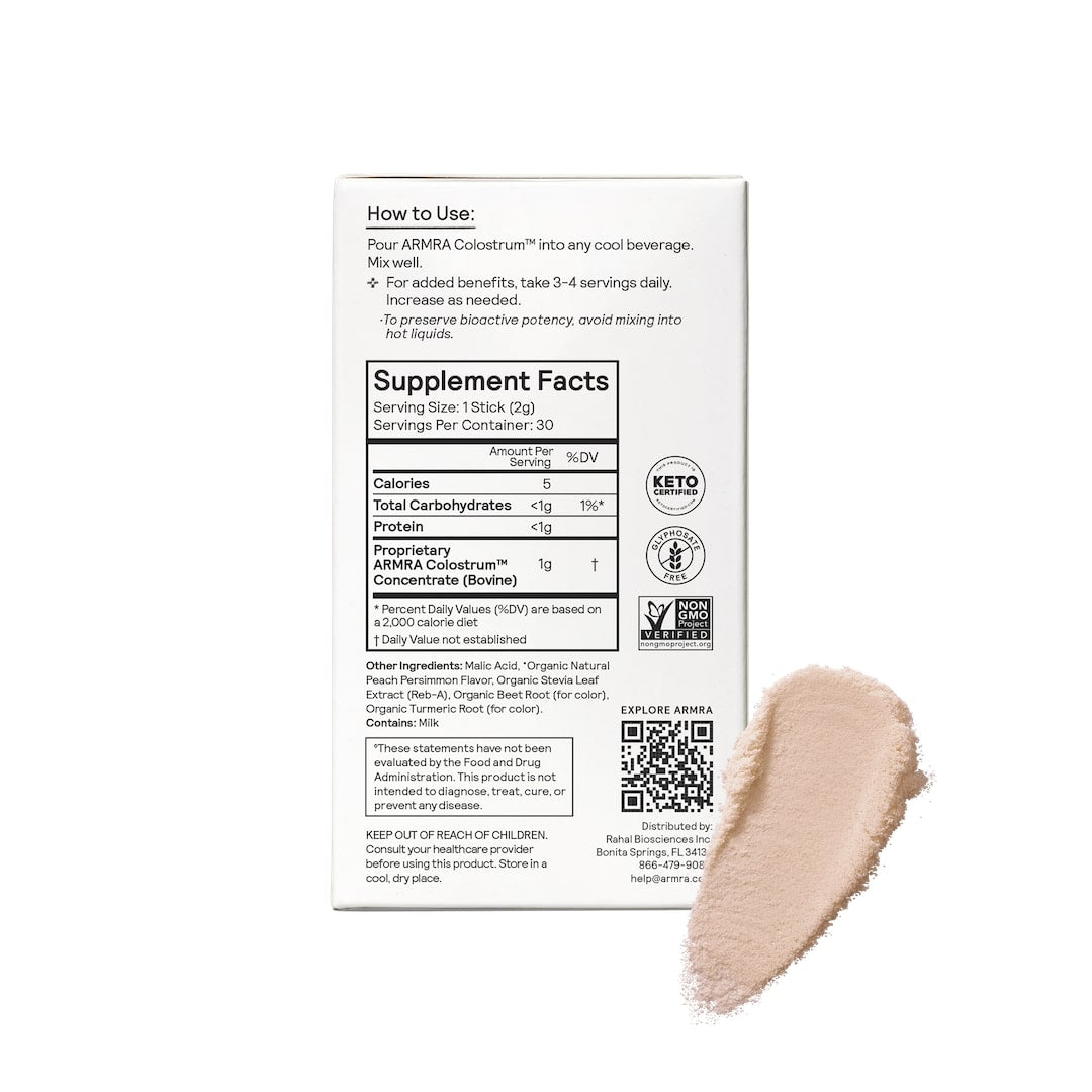 ARMRA Peach Persimmon Travel Sticks - ARMRA