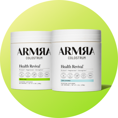 ARMRA Unflavored and Wild Lime Jar